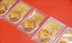 Giá vàng trong nước bật tăng chiều 21/1