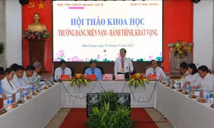 Hội thảo Trường Đảng miền Nam - hành trình, khát vọng