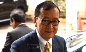 Tòa án Campuchia ra lệnh bắt giữ cựu thủ lĩnh đối lập lưu vong Sam Rainsy