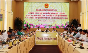 Giám sát việc bảo vệ môi trường tại thành phố Cần Thơ