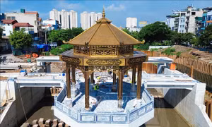 Hơn 4.665 tỷ đồng chỉnh trang, tái thiết công viên tuyến hai bên sông Tô Lịch