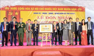 Trao Bằng xếp hạng Di tích quốc gia di tích lịch sử Đền Song Trung và mộ Hoàng Vĩnh Tộ, Hoàng Vĩnh Dụ