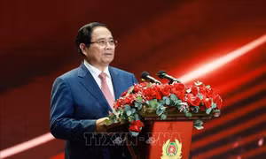 Thủ tướng Phạm Minh Chính: Công an nhân dân là 'điểm tựa bình yên' của nhân dân