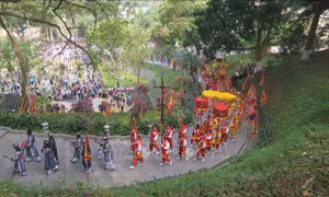 Lễ hội Đền Thượng: Khí thiêng tụ đất biên cương