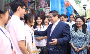 Thủ tướng dự Ngày hội Khởi nghiệp quốc gia của học sinh, sinh viên 