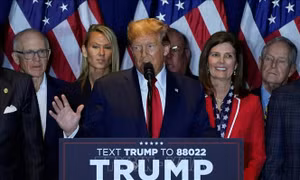 Cựu Tổng thống Trump giành chiến thắng trong cuộc bầu cử sơ bộ ở bang South Carolina