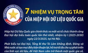 7 nhiệm vụ trọng tâm của Hiệp hội Dữ liệu Quốc gia