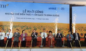 Tập đoàn TH khởi công nhà máy chế biến thực phẩm sạch hơn 6.000 tỷ đồng