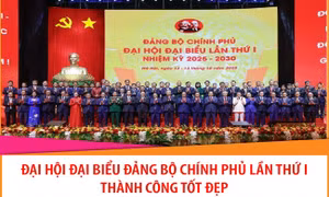 Đại hội đại biểu Đảng bộ Chính phủ lần thứ I nhiệm kỳ 2025-2030 thành công tốt đẹp