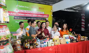Hội chợ xúc tiến thương mại về sản phẩm công nghiệp nông thôn thu hút 400 gian hàng