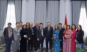 Tổng Bí thư, Chủ tịch nước tiếp một số trí thức, nhà khoa học tiêu biểu người Việt tại Australia
