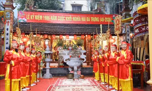 Tưởng nhớ, tri ân công đức Hai Bà Trưng cùng nghĩa quân