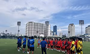 Đội tuyển U17 nữ Việt Nam chuẩn bị tham dự Vòng chung kết U17 nữ châu Á 2026