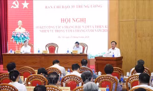 Hội nghị triển khai nhiệm vụ trọng tâm 6 tháng cuối năm 2026 của Ban Chỉ đạo 35 Trung ương