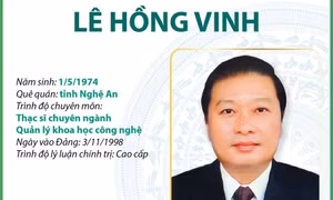 Đồng chí Lê Hồng Vinh, Phó Bí thư Tỉnh ủy được bầu giữ chức Chủ tịch UBND tỉnh Nghệ An 