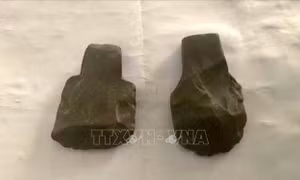 Phát hiện 5 rìu đá hàng nghìn năm tuổi tại Phong Nha - Kẻ Bàng