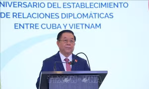 Chiêu đãi kỷ niệm 65 năm quan hệ ngoại giao Việt Nam - Cuba