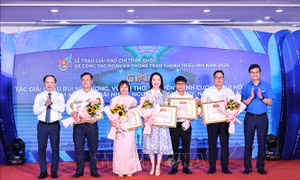 34 tác phẩm đoạt Giải báo chí toàn quốc về công tác Đoàn năm 2024