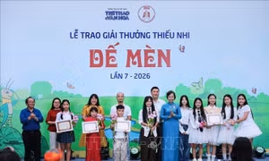 Giải thưởng Dế Mèn 2026: Lan tỏa khát vọng sáng tạo cho thiếu nhi