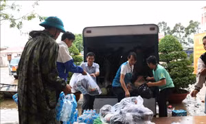 Tổng lực hỗ trợ các địa phương vùng lũ miền Trung - Tây Nguyên