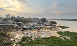Nước sông Hồng đang xuống nhanh: Tập trung cao độ tiêu úng ở Bắc Bộ