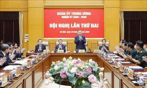 Tổng Bí thư, Chủ tịch nước Tô Lâm chủ trì Hội nghị Quân ủy Trung ương nhiệm kỳ 2025 - 2030 lần thứ hai 