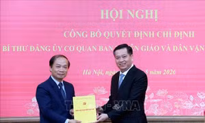 Ông Phạm Tất Thắng được chỉ định làm Bí thư Đảng ủy Cơ quan Ban Tuyên giáo và Dân vận Trung ương