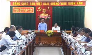 Bộ trưởng Bộ Tài nguyên và Môi trường làm việc tại tỉnh Phú Yên