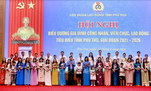 Tôn vinh những mái ấm tiêu biểu của công nhân, viên chức, lao động