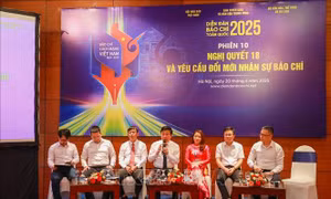 Nghị quyết 18 và yêu cầu đổi mới nhân sự báo chí