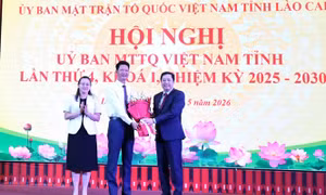 Đồng chí Nguyễn Thế Phước giữ chức Chủ tịch Ủy ban MTTQ Việt Nam tỉnh Lào Cai nhiệm kỳ 2025 - 2030
