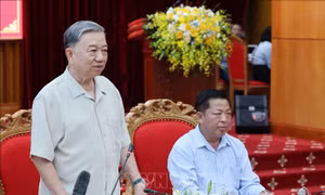 Chủ tịch nước Tô Lâm làm việc với Tỉnh ủy Cao Bằng