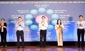 Đắk Lắk: Công bố các ứng dụng số phục vụ chính quyền địa phương 2 cấp