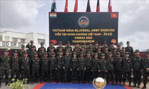 Việt Nam - Ấn Độ kết thúc diễn tập song phương về gìn giữ hòa bình Liên hợp quốc