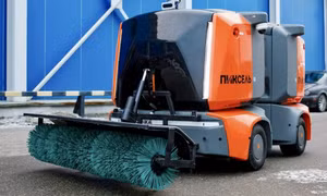 Thủ đô nước Nga bắt đầu sử dụng robot dọn dẹp
