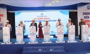 Khởi động dự án điện gió Khánh Bình Tây quy mô 2.500 tỷ đồng
