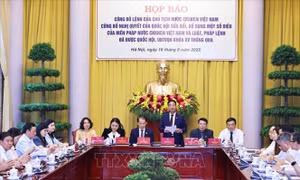 Công bố Lệnh của Chủ tịch nước về Nghị quyết sửa đổi, bổ sung một số điều của Hiến pháp