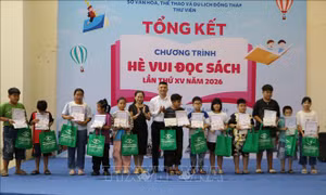 Nhiều hoạt động đáp ứng nhu cầu học tập và giải trí lành mạnh của thiếu nhi trong dịp hè