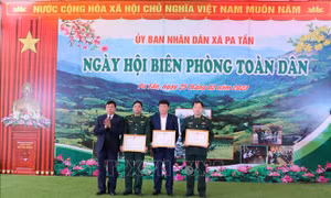 Sôi nổi các hoạt động Ngày hội Biên phòng toàn dân ở vùng cao Lai Châu