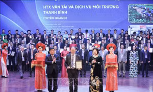 Lễ tôn vinh hợp tác xã tiêu biểu và trao giải Ngôi sao Hợp tác xã
