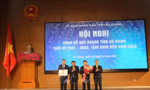 Công bố quy hoạch tỉnh Hà Giang 