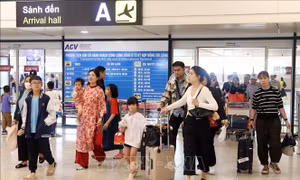 Hành khách lưu ý di chuyển tại Nhà ga T1 Nội Bài trong thời gian diễn tập khẩn nguy