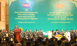 Thắt chặt quan hệ hợp tác quốc phòng Việt Nam - Campuchia