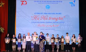 Trao giải cho các tác phẩm xuất sắc viết về tình yêu Hà Nội