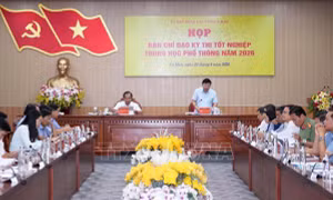 Cà Mau chuẩn bị chu đáo cho kỳ thi tốt nghiệp Trung học phổ thông 2026