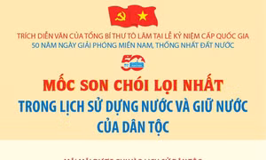 Mốc son chói lọi nhất trong lịch sử dựng nước và giữ nước của dân tộc