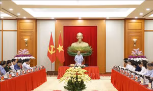 Tổng Bí thư, Chủ tịch nước Tô Lâm chủ trì buổi làm việc với ngành Giáo dục và Đào tạo