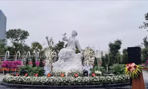 Hải Phòng: Khánh thành Tượng đài Anh hùng liệt sỹ Kim Đồng