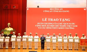 Xây dựng Công an Hà Giang trở thành 'lá chắn thép' giữ bình yên cho nhân dân