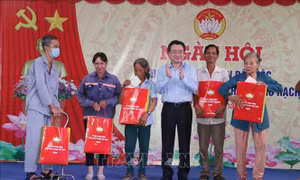 Đoàn kết, đồng lòng xây dựng khu dân cư ngày càng phát triển